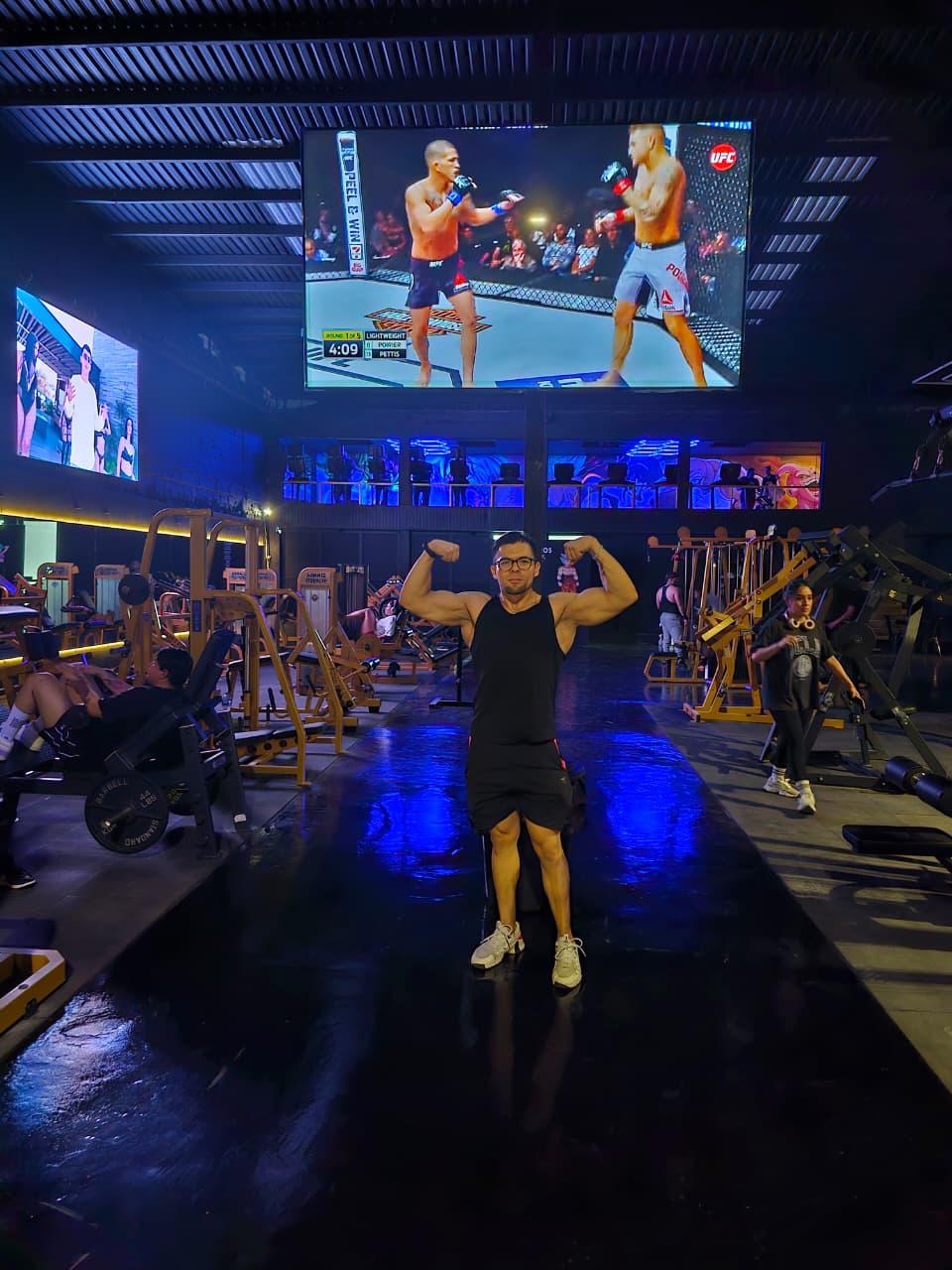 Vista general del gimnasio